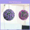Plant Artifical Ball Flower Ball Faux Eucalyptus Backyard Garden Decor Wedding