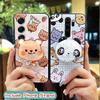 Cartoon Durable Phone Case For Tecno Camon40 4G/CM5 Waterproof Back Cover Soft Case Skin Feel Silicone Glitter Quicksand
