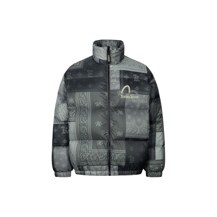EVISU Down Jackets Men's Stand Collar Moderate Down Jacket 2EAGNM3NJ5100RXPL
