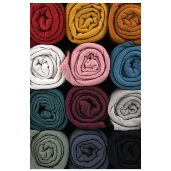 Plaid Polaire Carlton Uni 125 x 150 cm camel