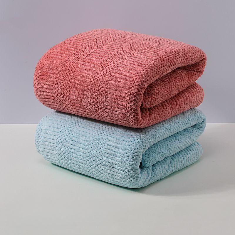 2 Sets of Bath Towels, Household Pure Cotton Absorbent Quick Drying Towels, Facial Towels