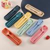 Ru Han 'Little Waist' Portable Wheat Straw Cutlery Set