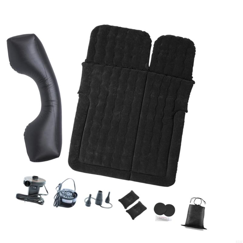 2025 New Antislip Inflatable Car Mattress Double Chamber Support For SUVs Sedans Camping