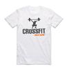 Men Women Print Crossfit Skull T-shirt Summer Fashion O Neck Short Sleeve Camisetas Fitness White