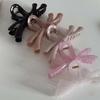 Korean Candy Color Cross Bow Hair Claw For Women Girls Sweet Acrylic Large Shark Clip Ponytail Headdress Hair Accessories