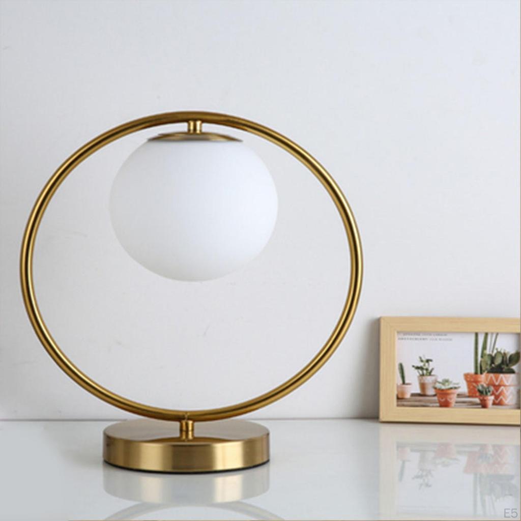 Adjustable Table Lamp with E27 Bulb for Dimming Brightness in Bedroom