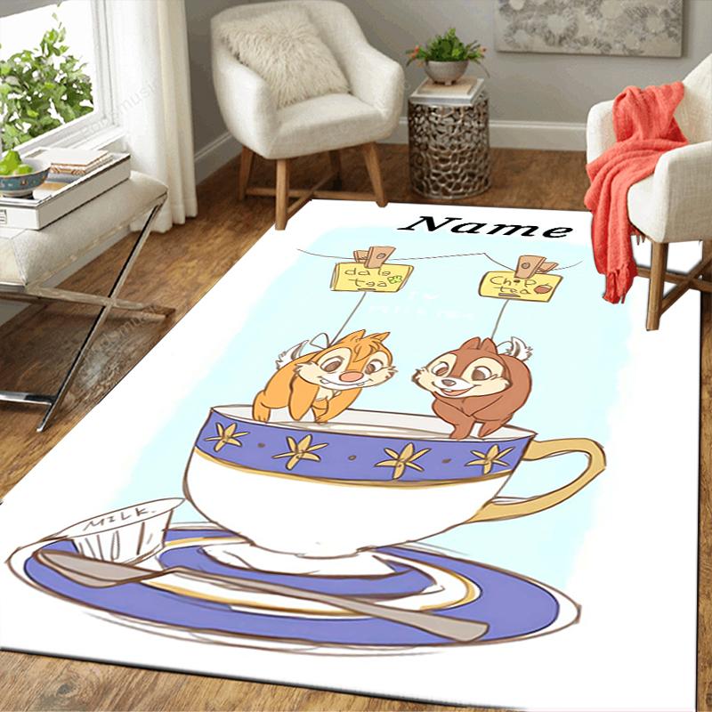 Custom 1Pc Chip Dale'S Playful Day Rug Office Carpet Indoor Outdoor Entrance Doormat Nonslip Soft And Comfortable Living Room D91621