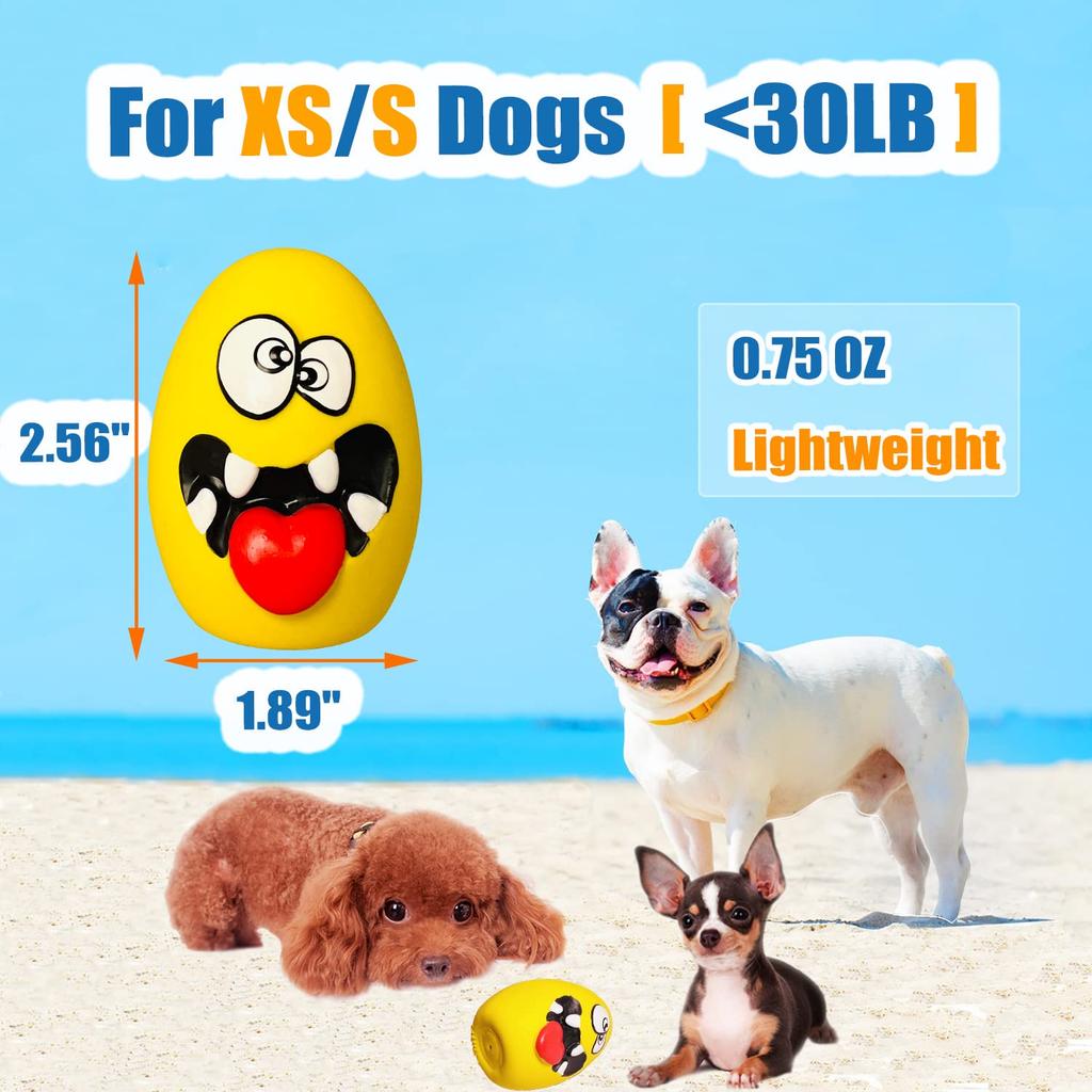 Kutya Játékok Kutya Játékok Tojások Stressz Tojás Kistestű Kutyáknak Alkalmas 6 Darabos Készlet Hangok, Enyhítés, Alakú, -