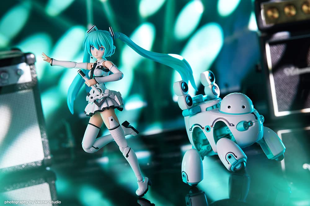 Kotobukiya Frame Music Girl Hatsune Miku [Maruttoys Ver.] with TAMOTU [Miku Ver.] Height approx. 150mm Non-scale Plastic Model Molded in Color FG145