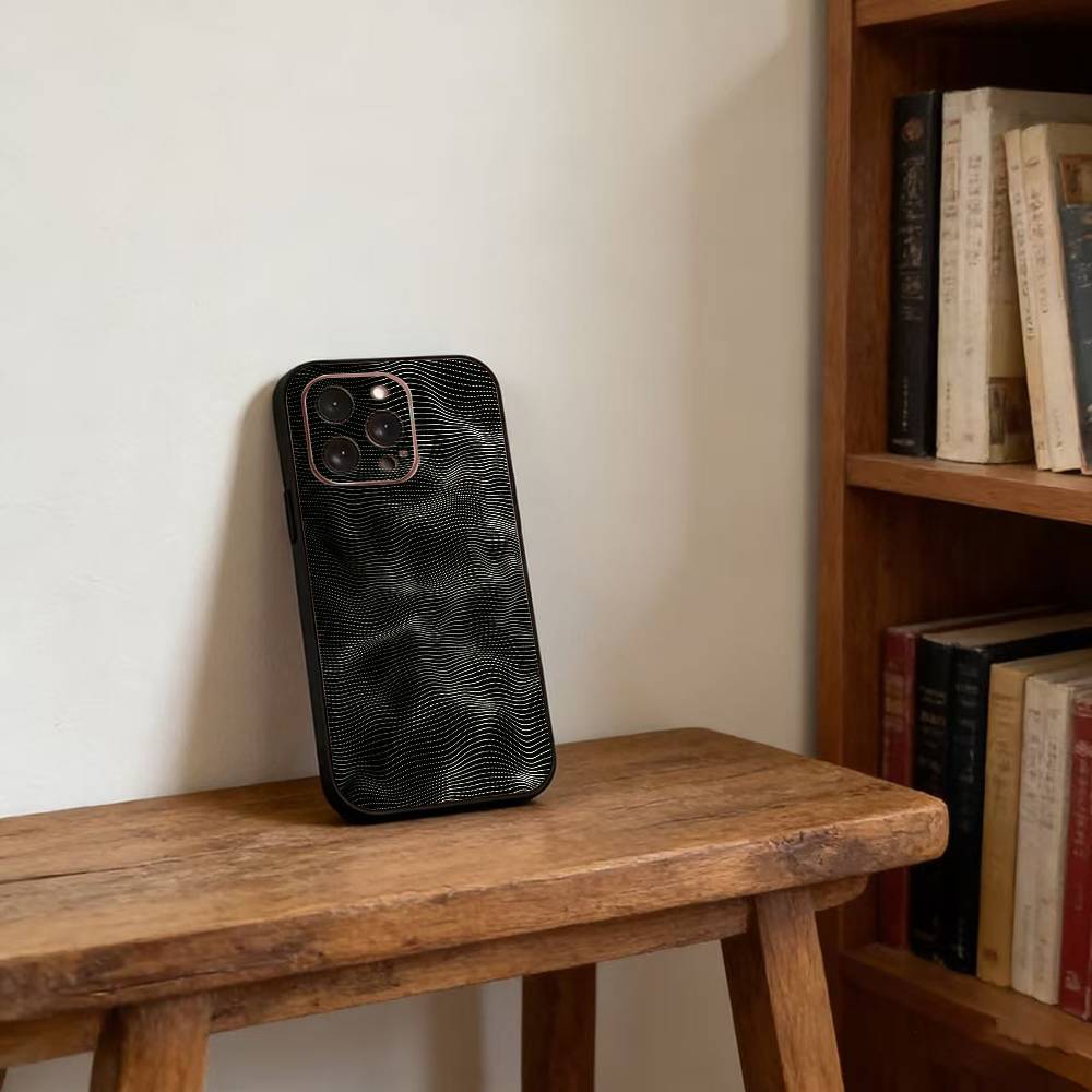 Luxury Gloss Real Carbon Fibe Phone Case For iPhone17,16,15,14,13,12,11 Plus,Pro Magnetic with Magsafe Wireless Charging