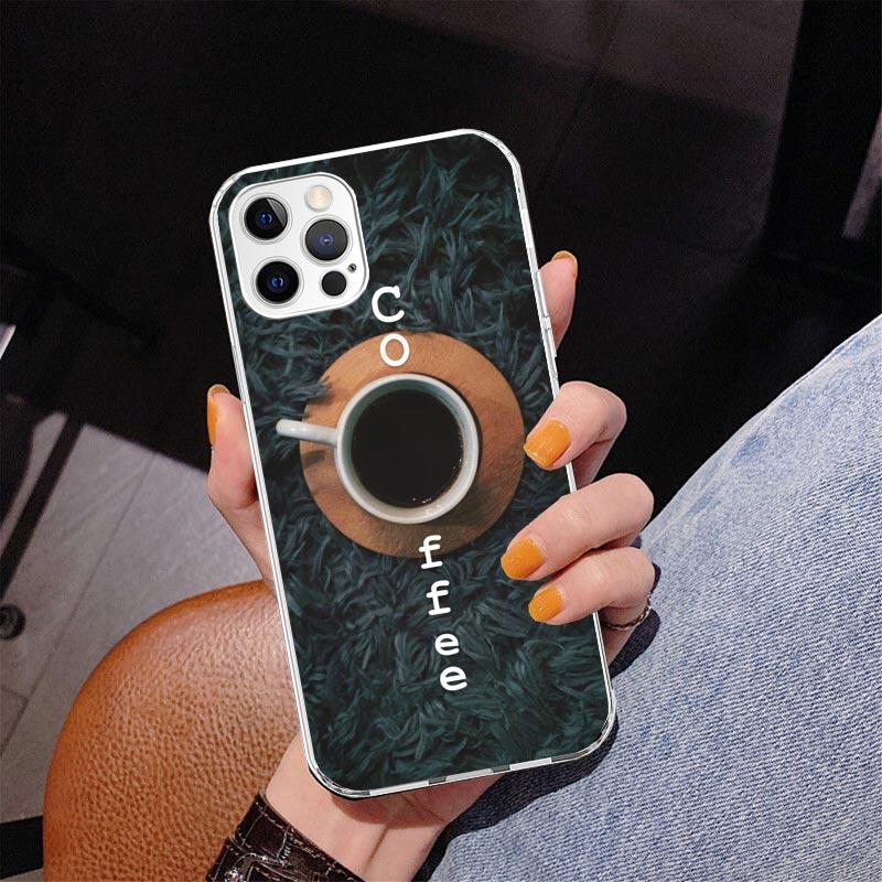 Coffee Wine Cup Phone Case For iPhone 17 Air 16 Pro Max 16E 15 + 14 Plus 11 12 13 Mini 7 8 SE Gift Print Cover Fundas 17 Air 16