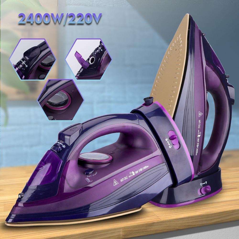 2400W Household Handheld Steam Iron Detachable Clothes Ironing Machine High Power Portable Electric Iron