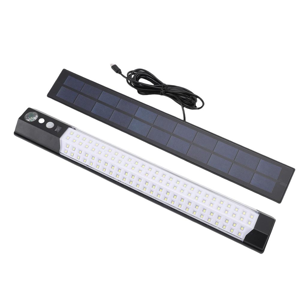 Solarpanel LED-Licht IP65 Wasserdicht Fernbedienung Hängelampe für Außen Garten Hof