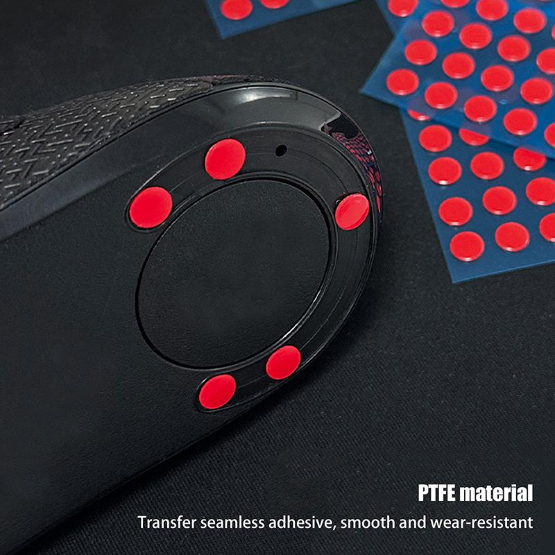 20Pcs 6.5Mm Diameter Small Dots Foot Pad Universal Mouse Glide Skates For Rubberized Mouse Foot Glide Feet Sticker