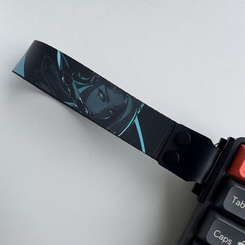 1Pcs Keyboard Ribbon Decorative Strip Customization Magnetic Axis Keyboard Strap Wooting Atk68 Drunkdeer Looting Decor