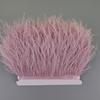 Ostrich Feathers Fringe 2M 55colors Selected Clothing Sewing Crafts Dress with Fluffy Feather Ribbon