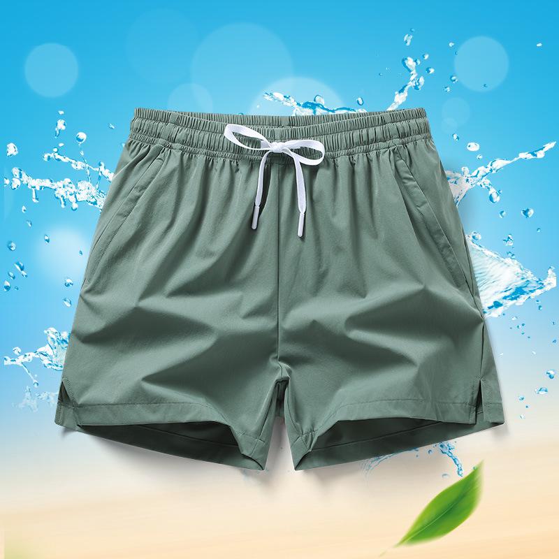 

Unisex Quick-Dry 3-Point Marathon Shorts - Ice Silk Fitness Wear for Running & Training M