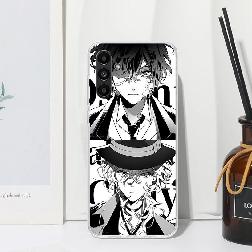 Bungo Stray Dogs Double Black Phone Case For Samsung Galaxy A17 A37 A57 A16 A26 A36 A56 A15 A25 A35 A55 A14 A24 A34 A54 A13 A23