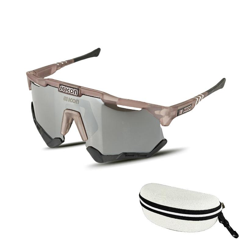 Men's and Women's Sports Glasses, Outdoor Riding Goggles, Motorcycle Lenses, Running Marathon Riding Glasses, Discoloration