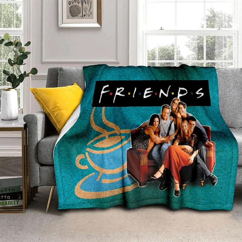 HD Classics TV Friends D Print Throw Blanket Soft Cozy for Home Bedroom Sofa Travel Picnic Office Kids Cover