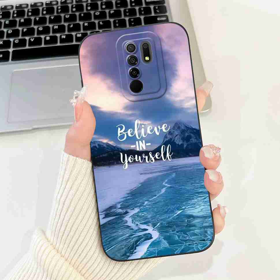 For Xiaomi Redmi 9 Case Cute Cartoon Rabbit Cat Soft Silicone Cover For Redmi 9 M2004J19AG M2004J19G Bumper Phone Case Funda