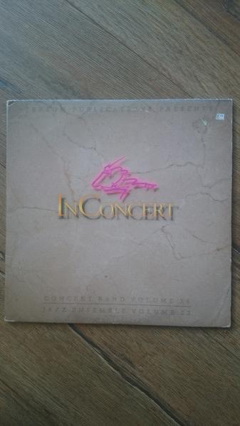 LP Record UNKNOWN ARTIST - In Concert - Concert Band Vol. 26 / HLP59 JENSON PUBLICAT 1989 US Jazz Used