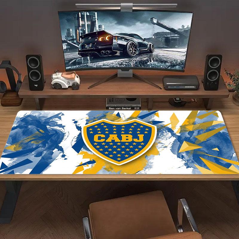 Boca Juniors Large Size Mouse Pad Large Gaming Table Cushion Non-slip Laptop Tablet Big Mousepad XXL Mat Mini PC Playmat With Lock edge