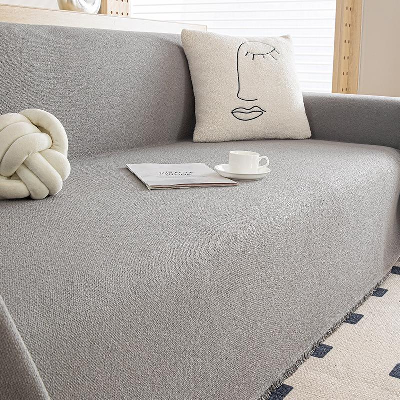 

Чехол для дивана Teddy Velvet, водонепроницаемый, тканевый, полотенце, всесезонный, универсальный, нескользящий, чехол для дивана, чехол для подушки с защитой от царапин и кошек 180*130cm