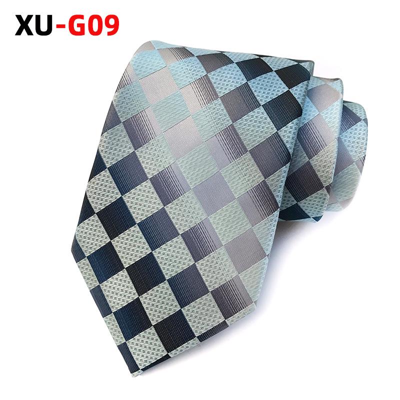 

2025 Новый Полиэстеровый Жаккардовый Клетчатый Модный Галстук