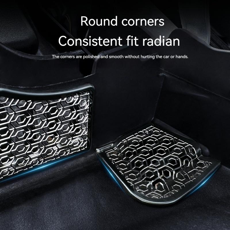 For BMW 5Series i5G60 2PCS Set Car Front Water Drain Cover Engine Front Drain Cover Windshield Anti Blocking Protective Stickers