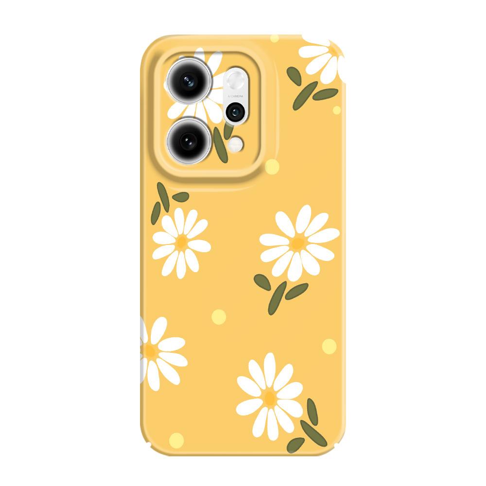 

Wandering Daisies Phone Case For OPPO Reno 14 14F 13 13F 12 12F 11 11F 10 8 8Z 8T 7 7Z Pro 4G 5G Film Hard Cover OPPO Reno 12 Pro