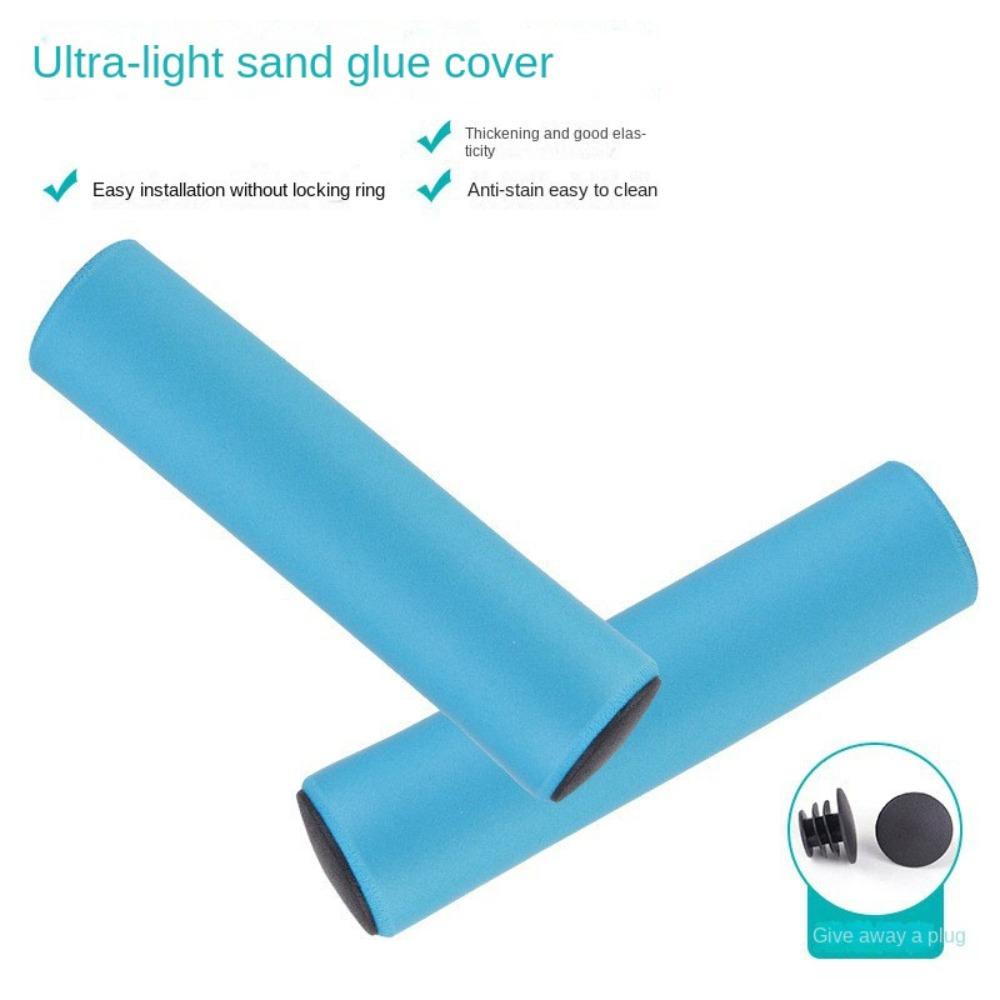 2Pcs Anti-slip Bicycle Handlebar Grips Strong Support Grips Bicycle Grips