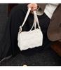 Korean Style Cloud Bubble Crossbody Bag: Niche Pleated Commute Shoulder Bag for Women