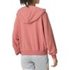 Nike Giacca con Cappuccio e Zip a Manica Lunga per Allenamento Fitness Corsa Donna Rosa FN2420-634