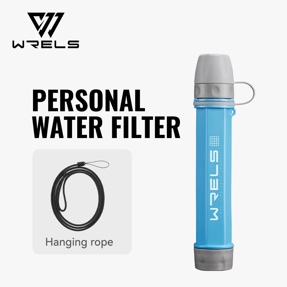 WRELS High Quality Camping Outdoor Water Purifier Camping Hiking Emergency Outdoor Portable Water Filtration System Water Filter