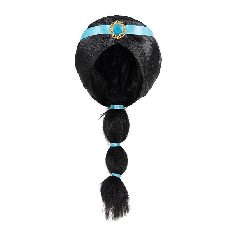 Halloween Arabian Style Princess Costume Kids Jasmine Cosplay Girls Magic Lamp Story Role Play Performance Apparel Dress Set