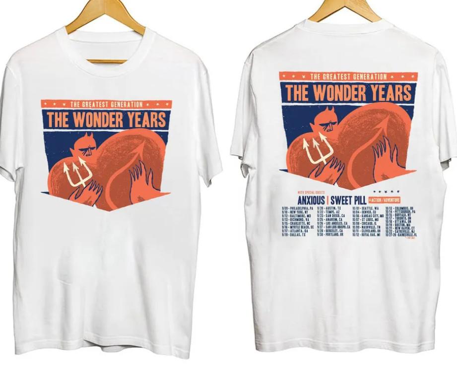 Thhe Wonderr Years Thhe Greatest Generationn 2023 Tshirt Unisex T-Shirt XL