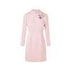 MONEY HONG New Chinese Style Jacquard Cheongsam Dress