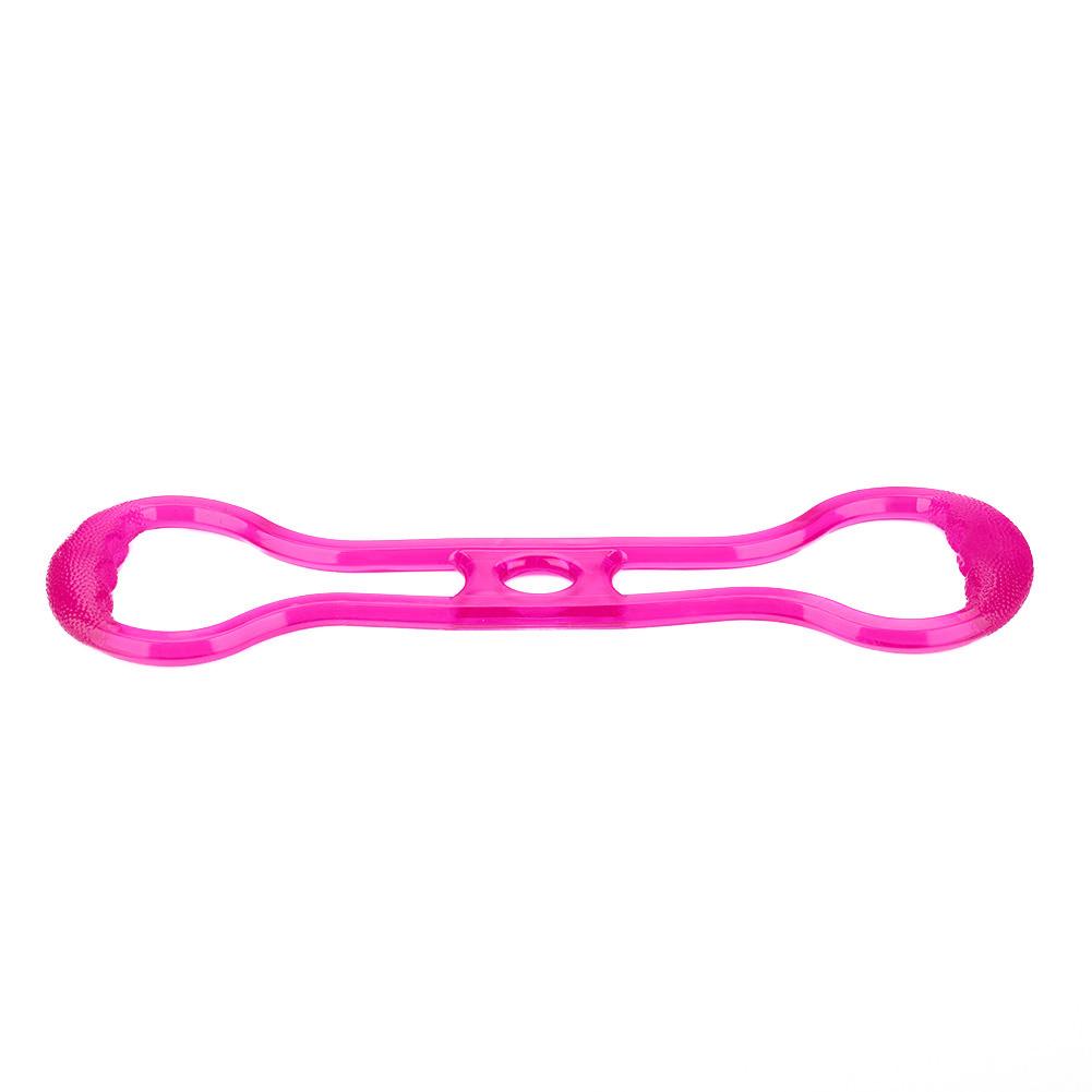 Pull Rope Silicone Resistance Band Gym Muscle Fitness Chest Expander Set (Blue)