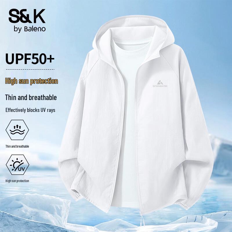 Baleno Men s S&K Series Lightweight Sun Protection Hoodie 4XL