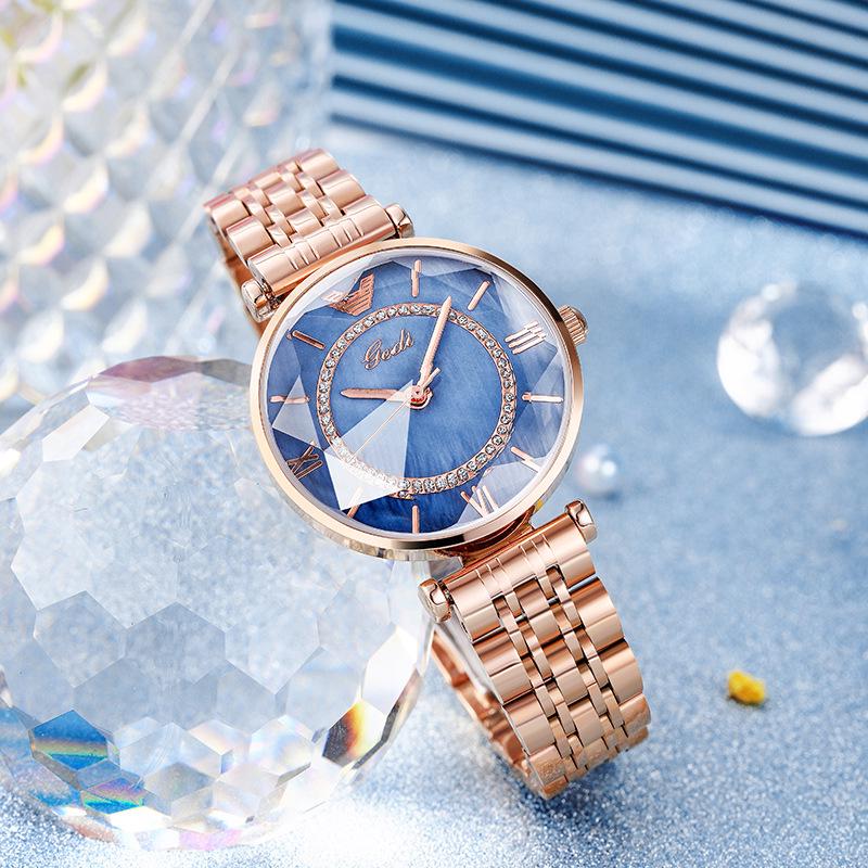 

GEDI Women s Fashion Casual Steel Band Quartz Watch - Simple Luxury, Versatile Design