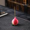 Lychee Resin Incense Holder, Sandalwood Burner, Ceramic Home Decoration