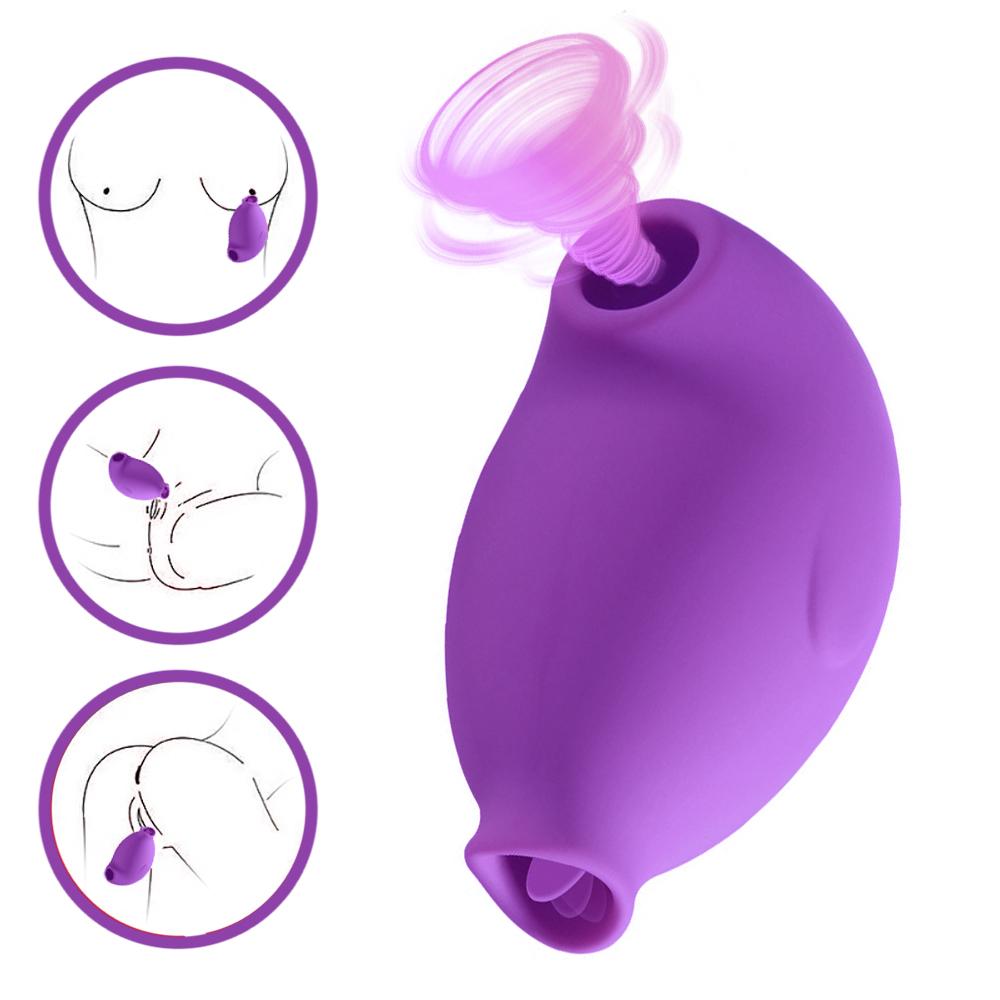 Clitoral Vibrator Massager for Women Air Suction 11 Modes Strong Women