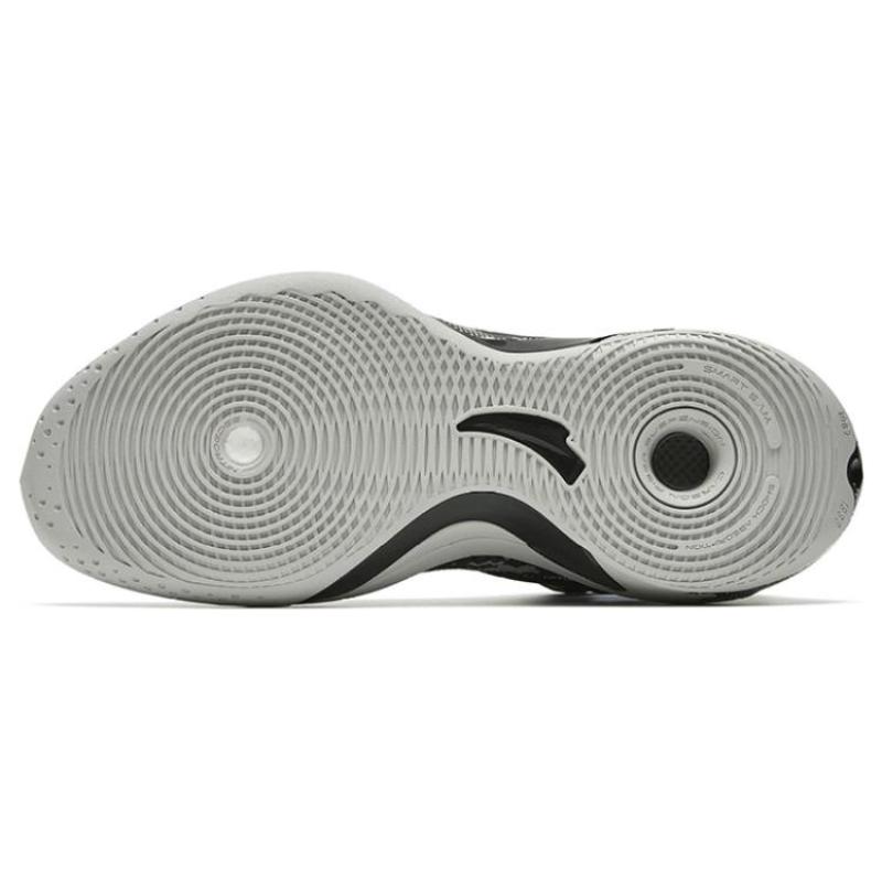 ANTA KT8 Basketball Shoes Men's High top Black Camouflage Sneakers 112241101-2