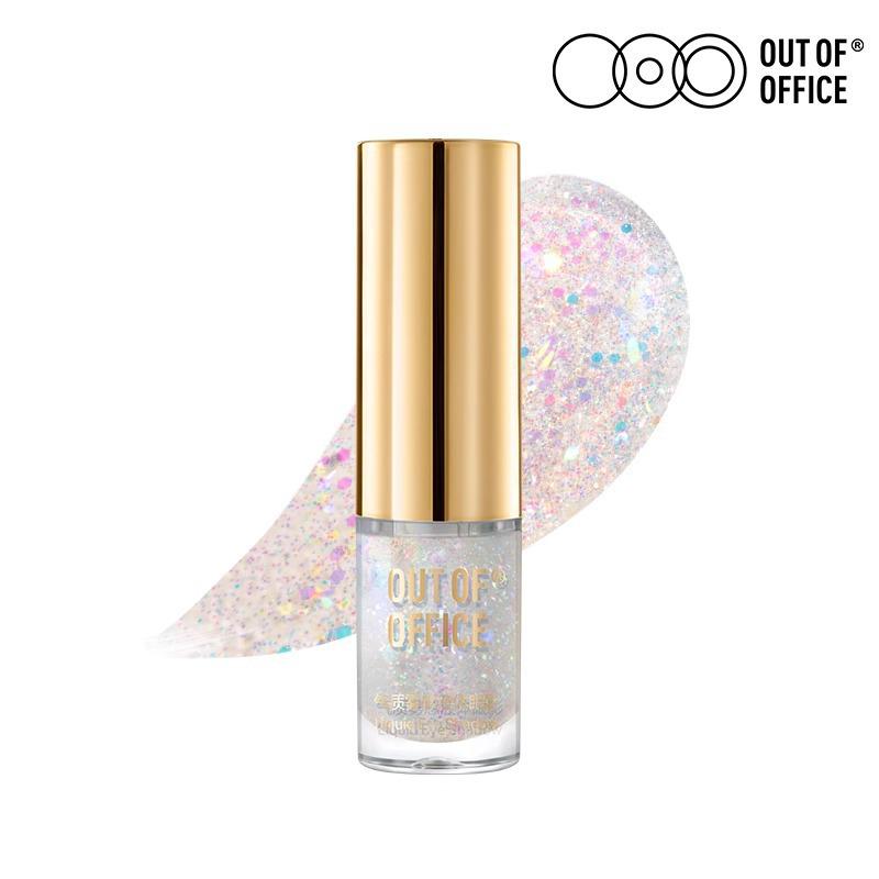 OUTOFOFFICE Temperament Mist Versatile Liquid Eyeshadow - Fine Shimmer, Matte, Glitter, Portable for Daily Use