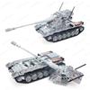Militärischer Emir Kranvagn Schwerer Panzer Baustein Zusammenbau Moc WW2 Figuren König der Berge Waffen Modell Kindergeschenk Jungen Spielzeug