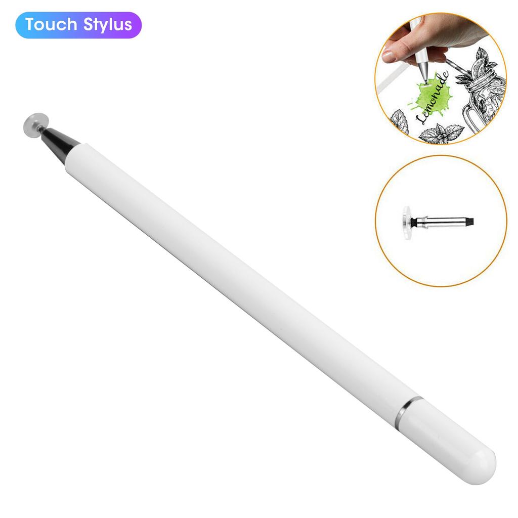 Touch Stylus for iPad Suction Cup Acquisition Pen Mobile Phone Tablet Accessories White