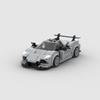 MOC Building Blocks Compatible with Lego: 8-Stud Koenigsegg Race Car Building Set