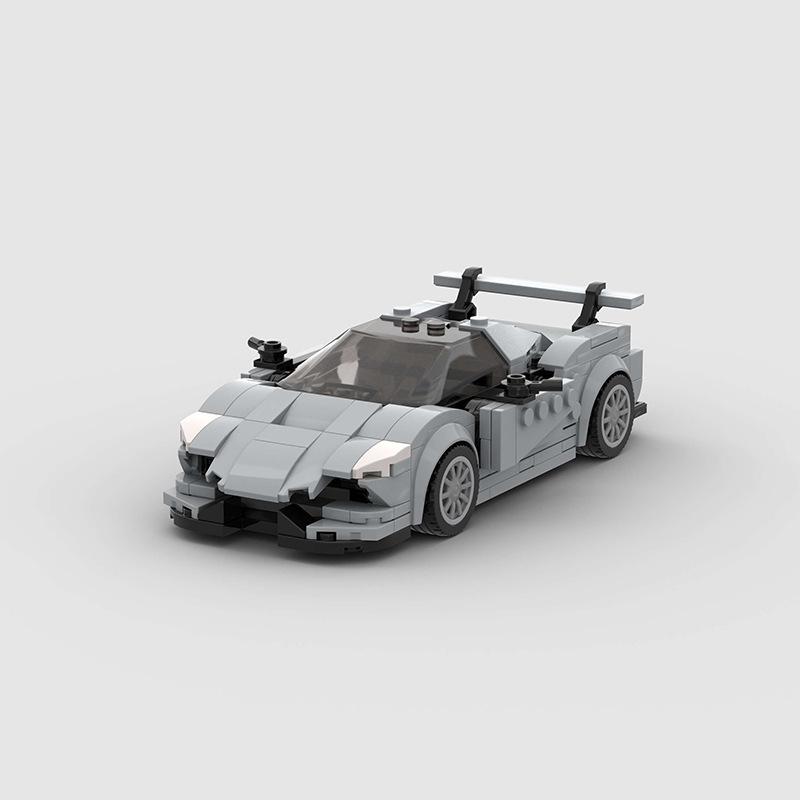 MOC Building Blocks Compatible with Lego: 8-Stud Koenigsegg Race Car Building Set