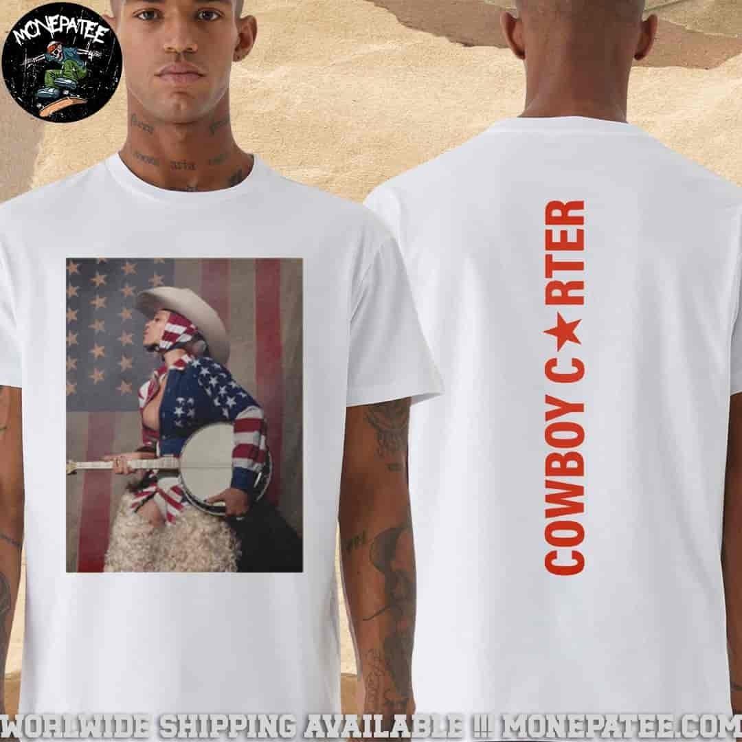 Beyonce Cowboy Carter Tour 2026 Merch CCT Stars And Strings Exclusive T-Shirt S